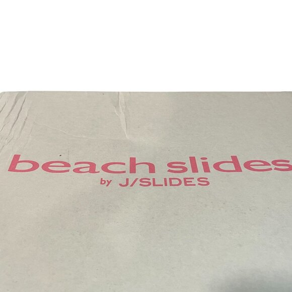 Beach Slides By JSlides Grey EVA Double Buckle Sandals Women 7M Summer Coastal - Picture 6 of 13